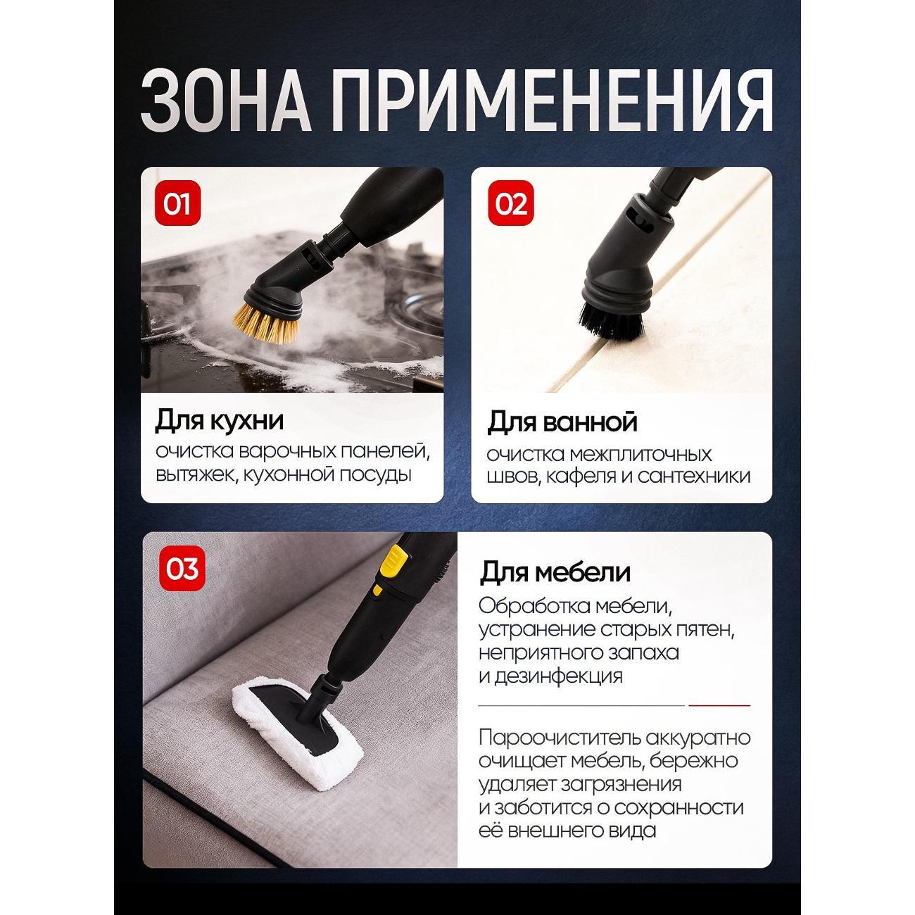 Пароочиститель ZERHOF ZER-1