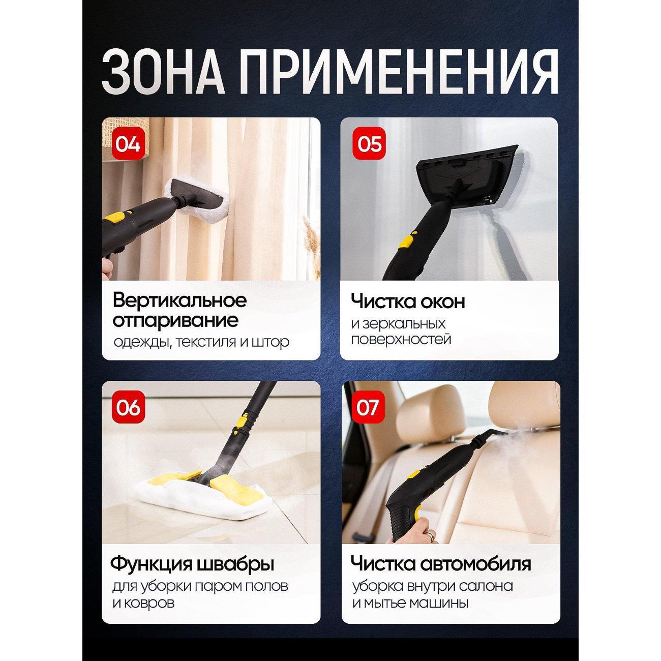 Пароочиститель ZERHOF ZER-1