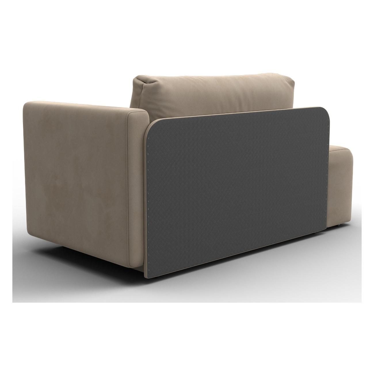 Кушетка Лига Диванов Лига-097, велюр SEVEN 729 бежевый