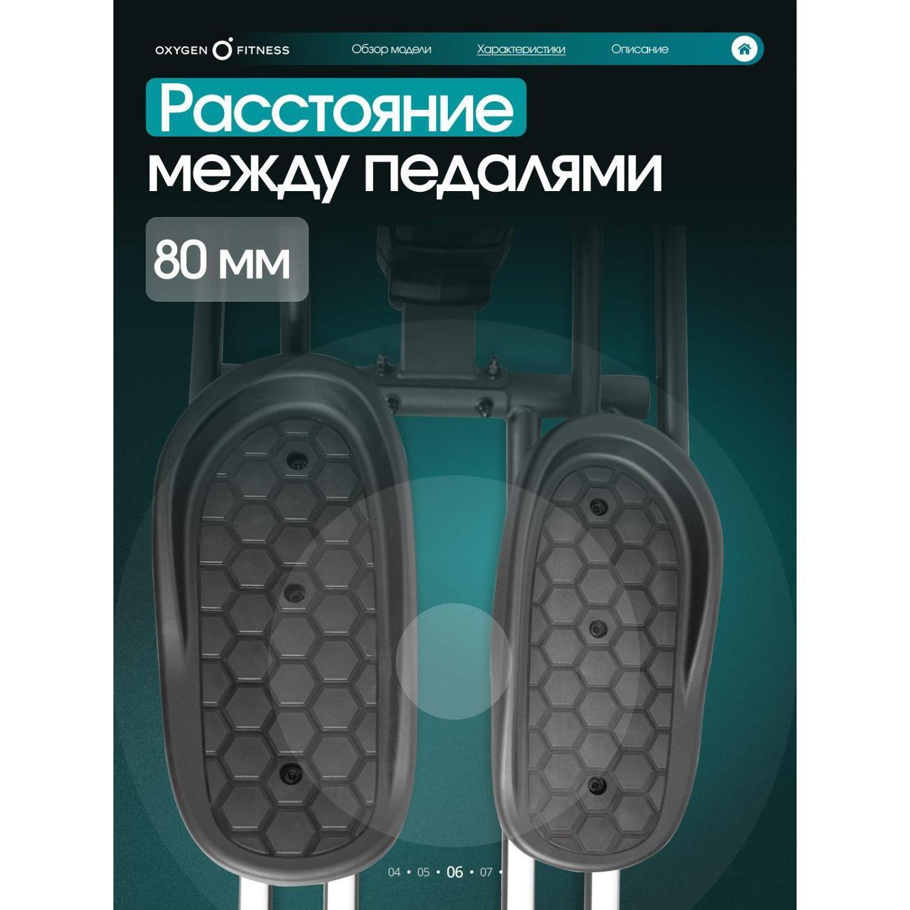 Эллиптический тренажер Oxygen Fitness SONOMA