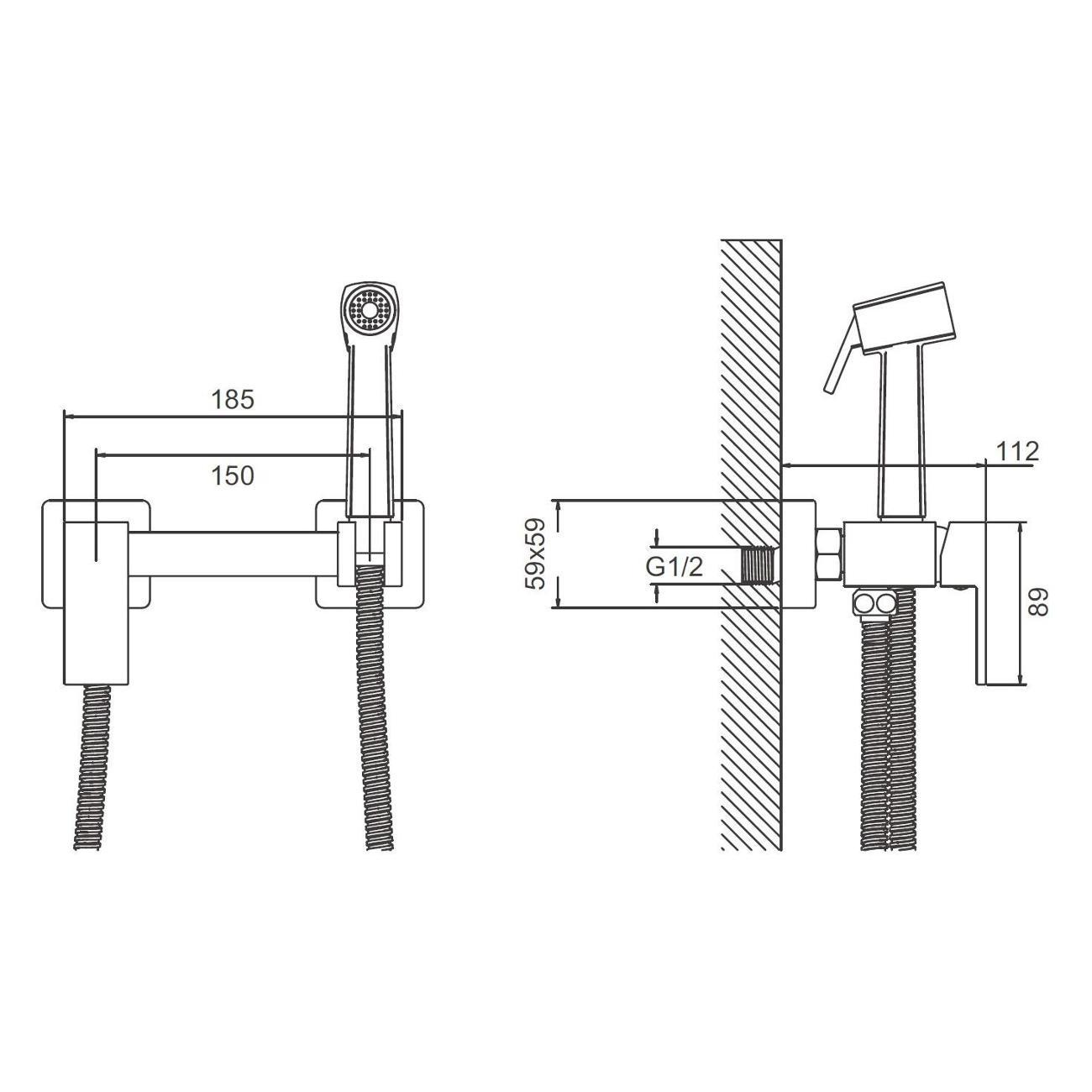 Гигиенический душ BELZ B55806-5