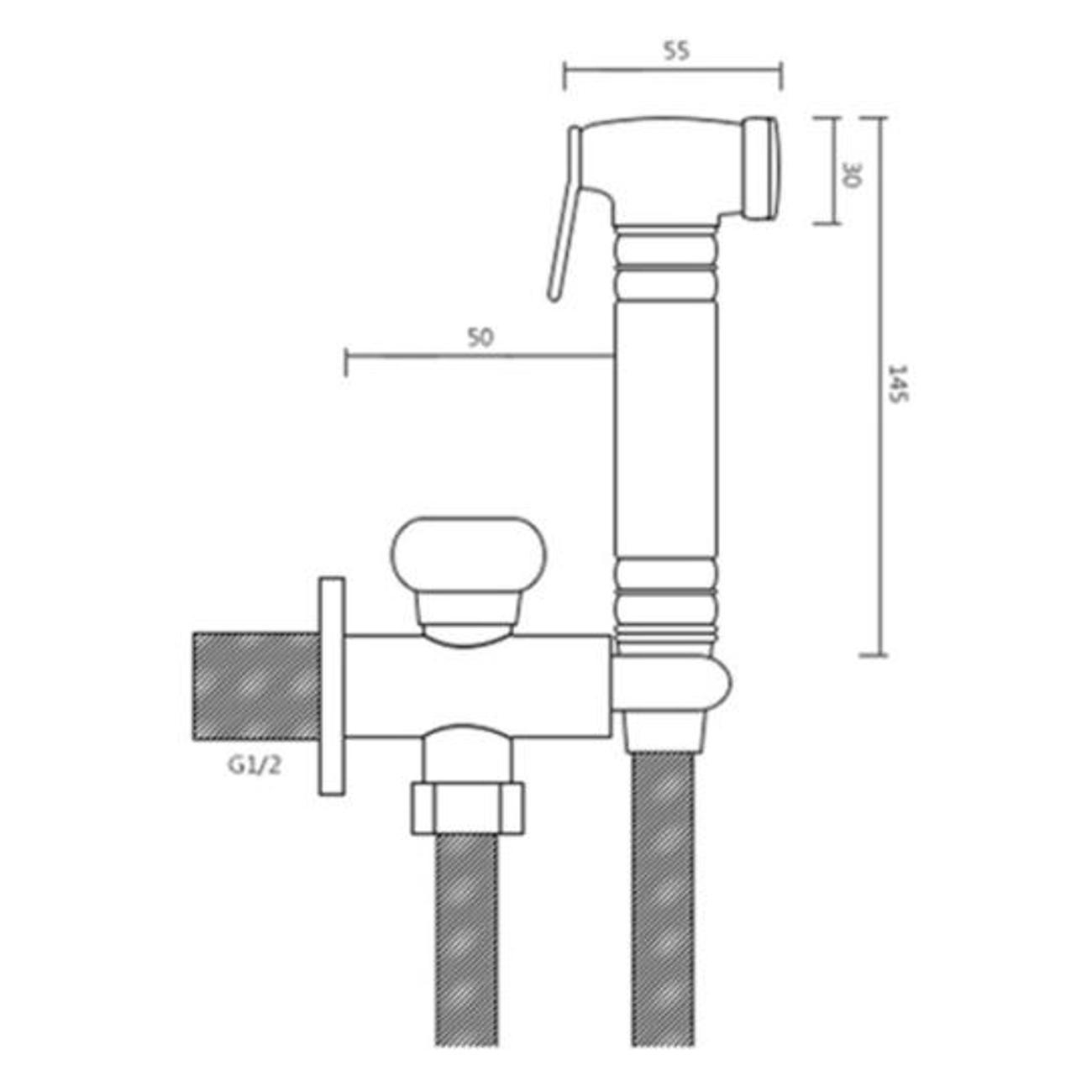 Гигиенический душ Bronze de Luxe 10235