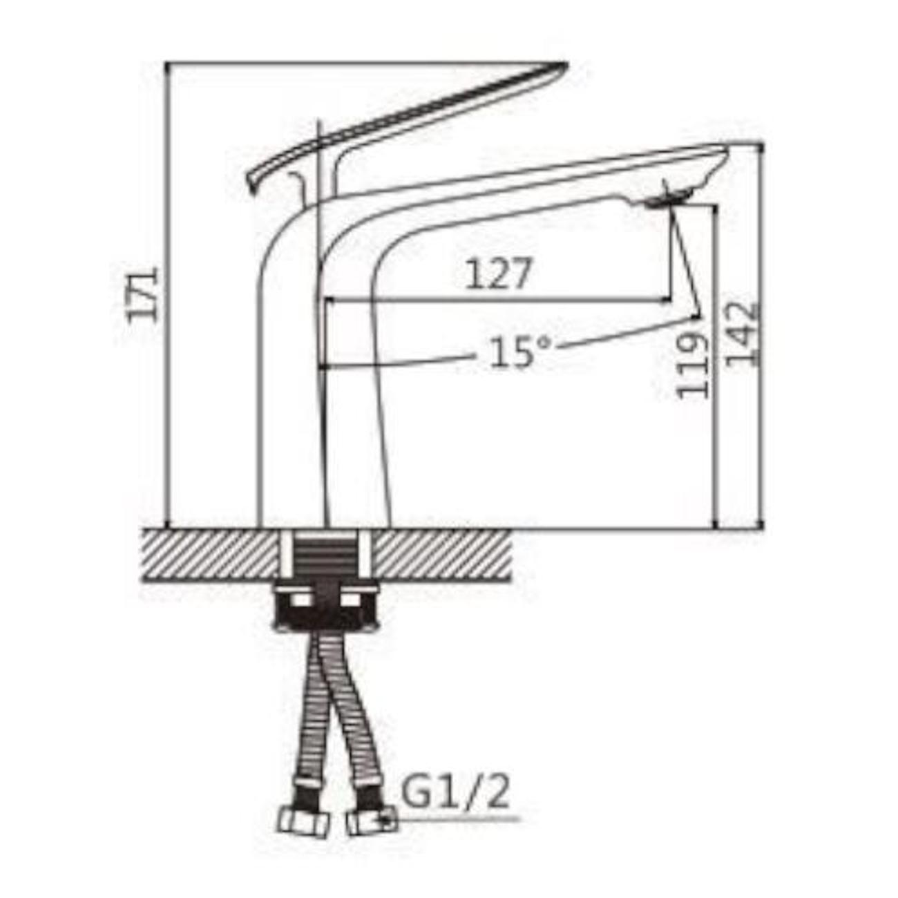 Смеситель Savol S-JD9101AH