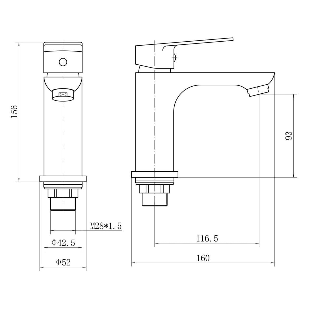 Смеситель Plstart PD10015