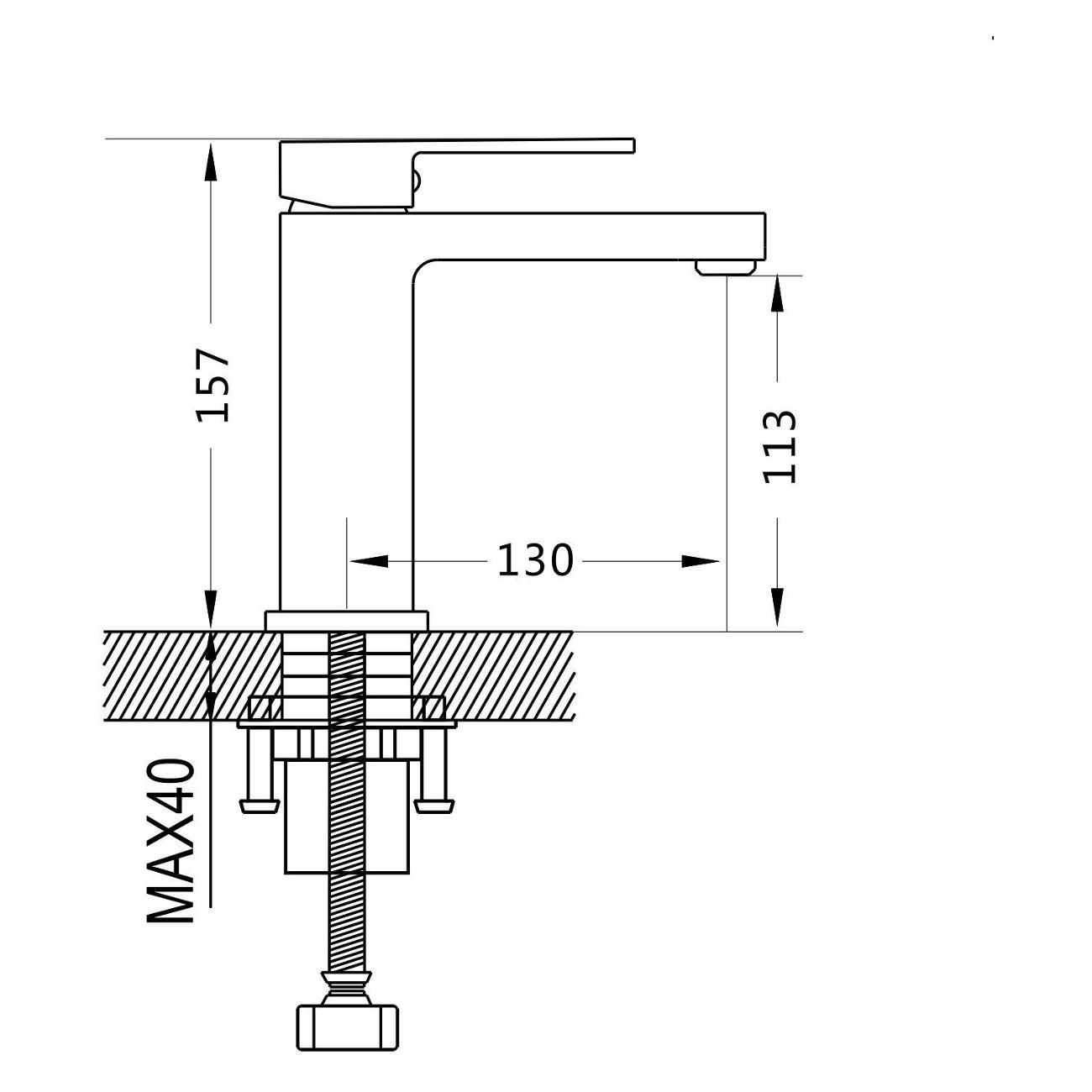 Смеситель Shevanik S9601H