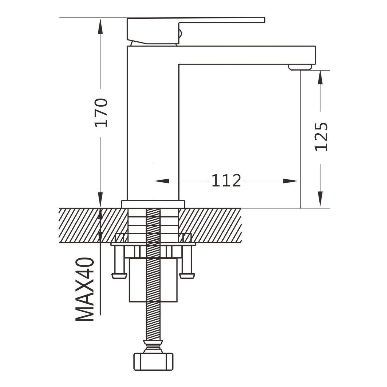 Смеситель Shevanik S7001H
