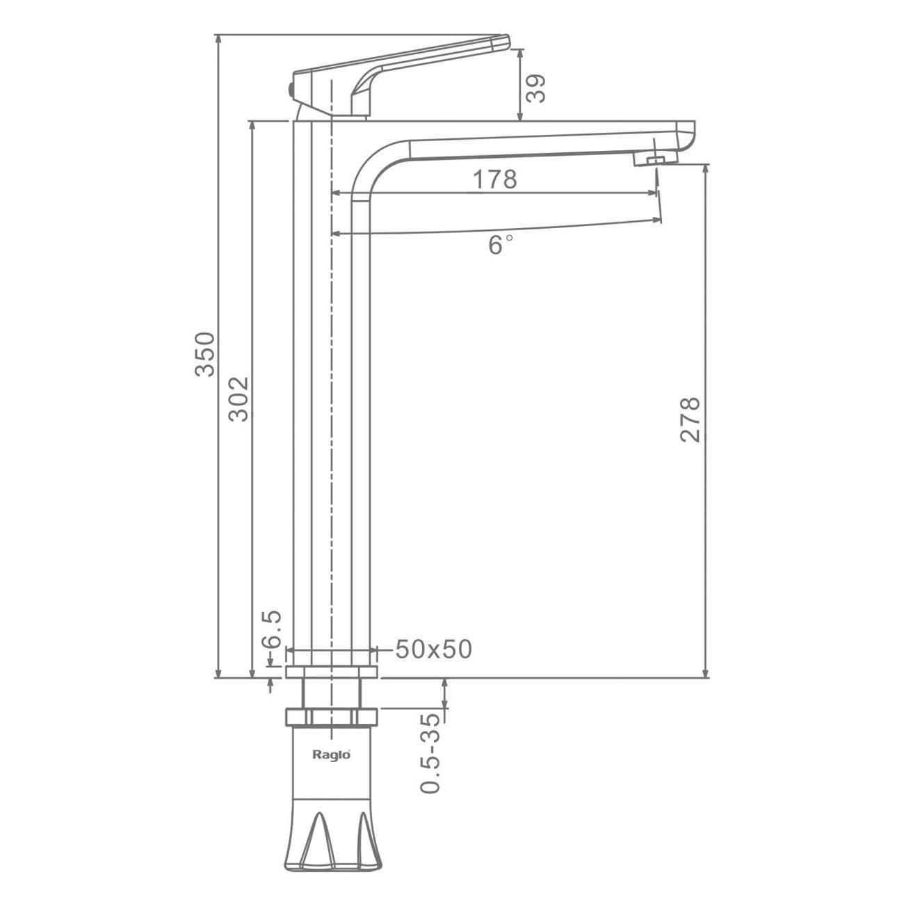 Смеситель Raglo R51.15.06