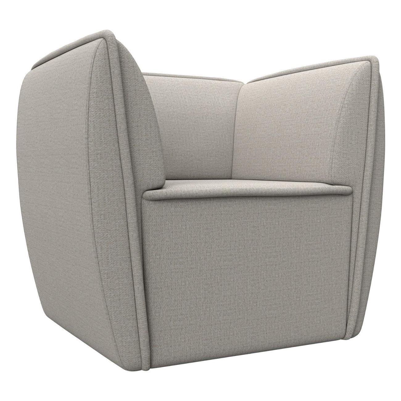 Уголок кухонный Лига Диванов Бергамо, рогожка Амур бежевый