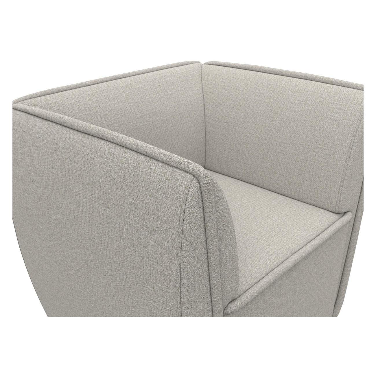 Уголок кухонный Лига Диванов Бергамо, рогожка Амур бежевый