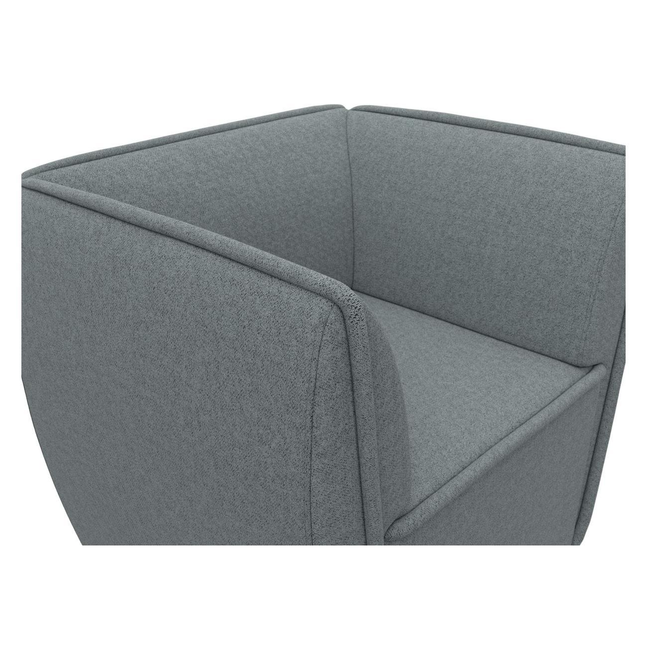 Уголок кухонный Лига Диванов Бергамо, рогожка Амур серый