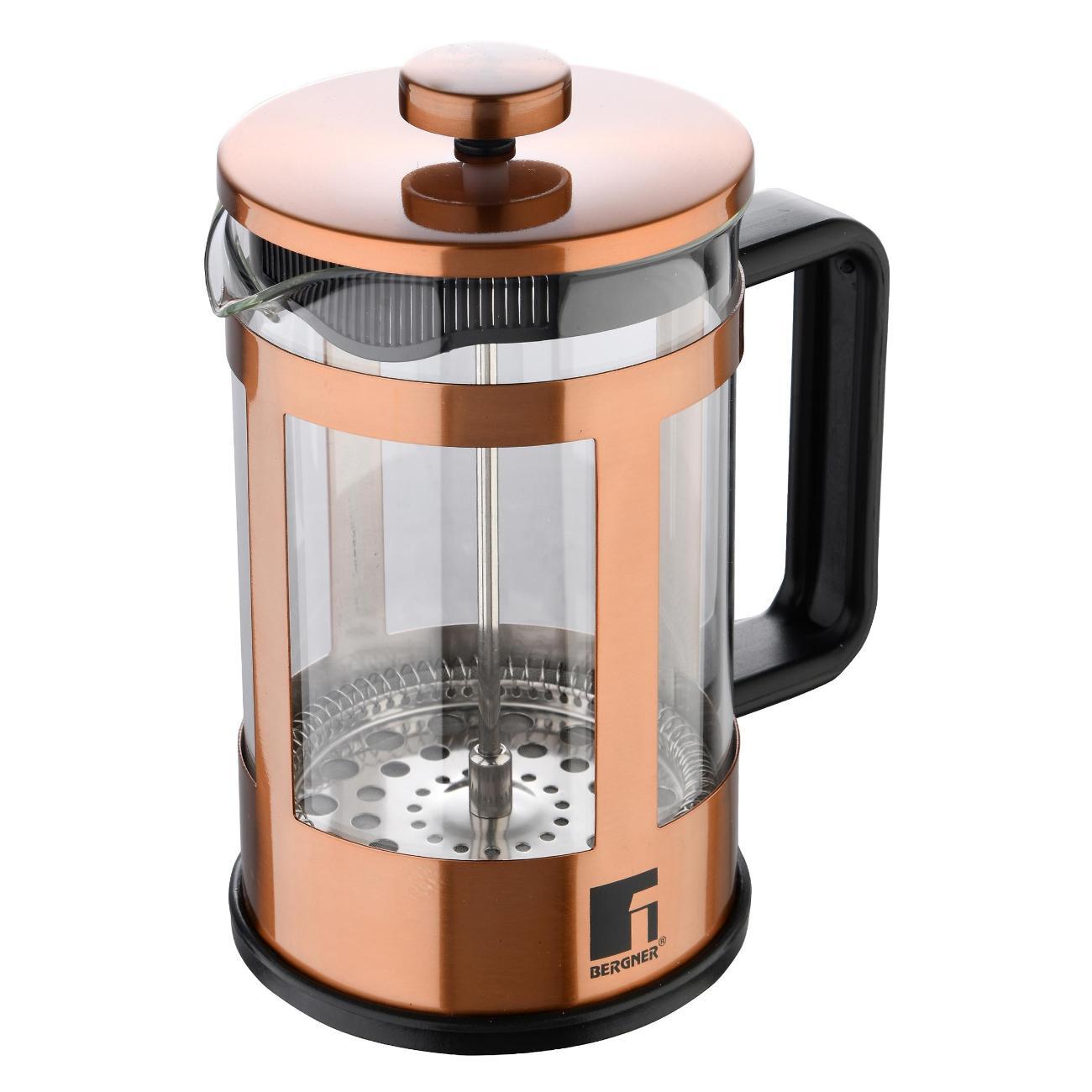 Чайник заварочный Bergner BG-38326-CP COPPERLY, 800 мл фото