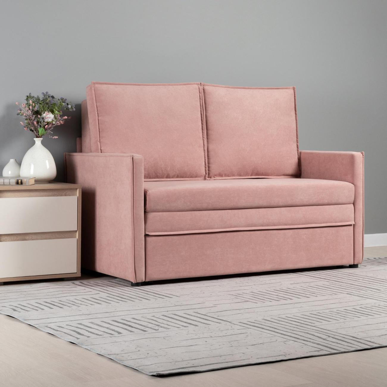 Диван Logium Сэм Вивальди 27 (пастельный коралловый)