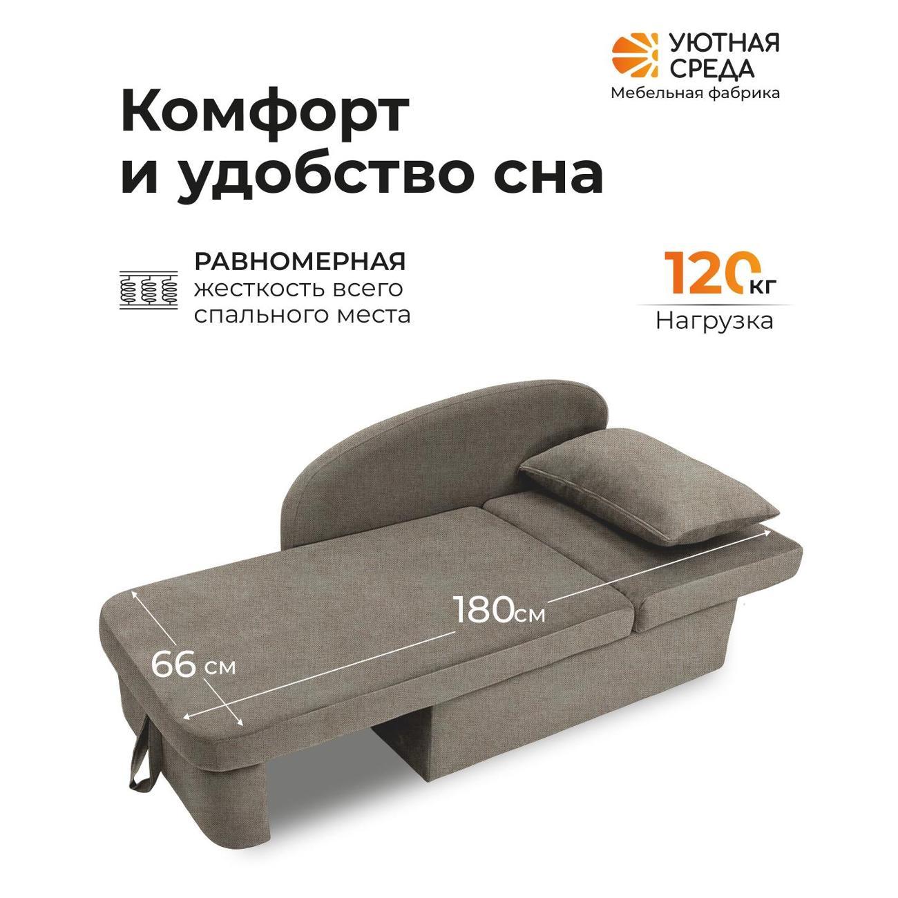 Диван раскладной Уютная среда tesla08