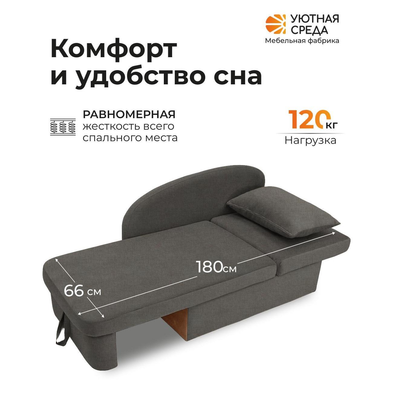 Диван раскладной Уютная среда tesla09