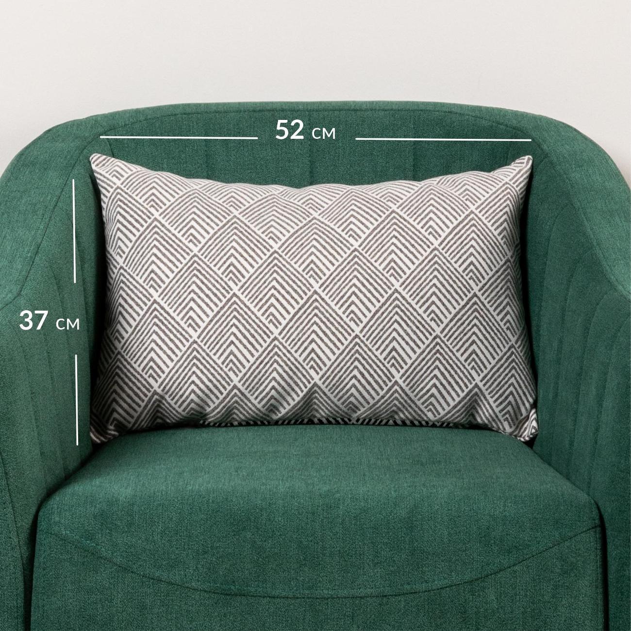 Кресло Logium Боне 03.07 Велюр Happy 697 (хвойный зеленый)