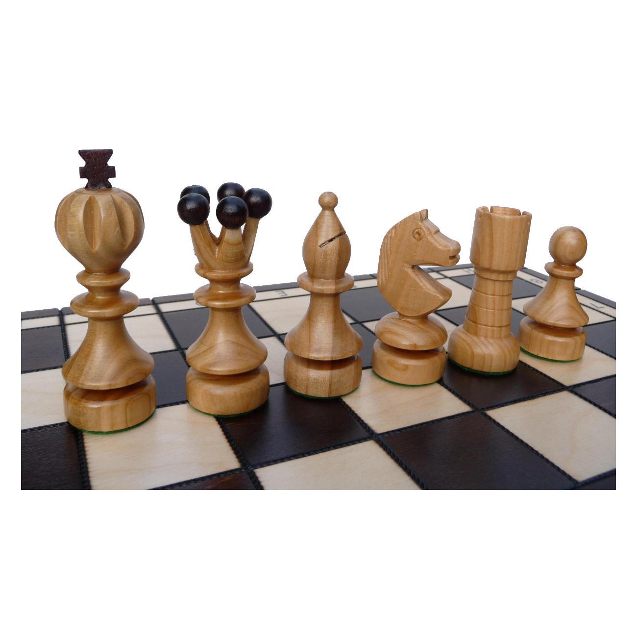Шахматы MADON №133, коричневый
