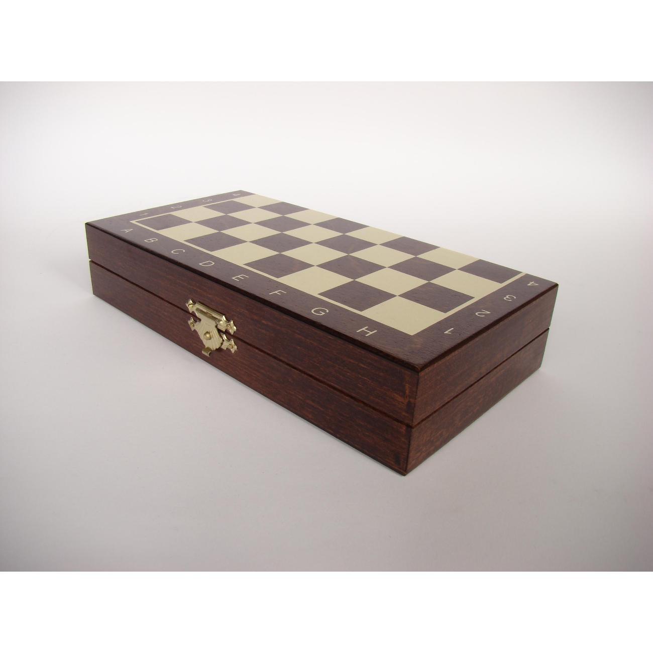 Шахматы MADON №140М, коричневый