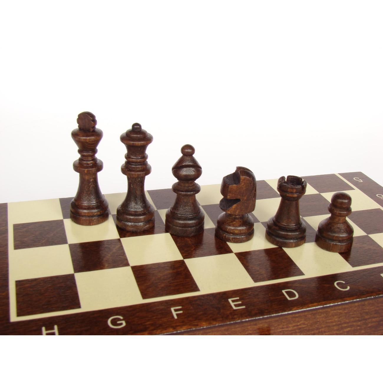 Шахматы MADON №140М, коричневый