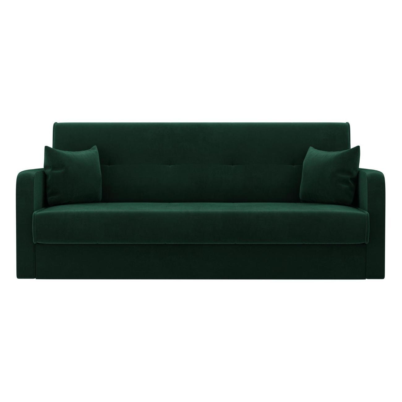 Диван ММ ГРУПП Флок темно-зеленый