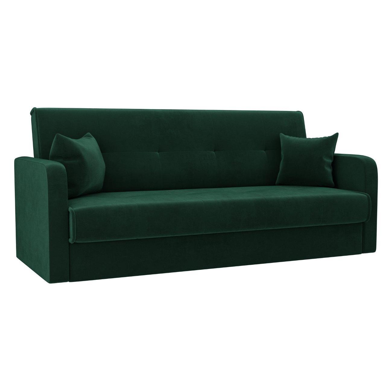 Диван ММ ГРУПП Флок темно-зеленый