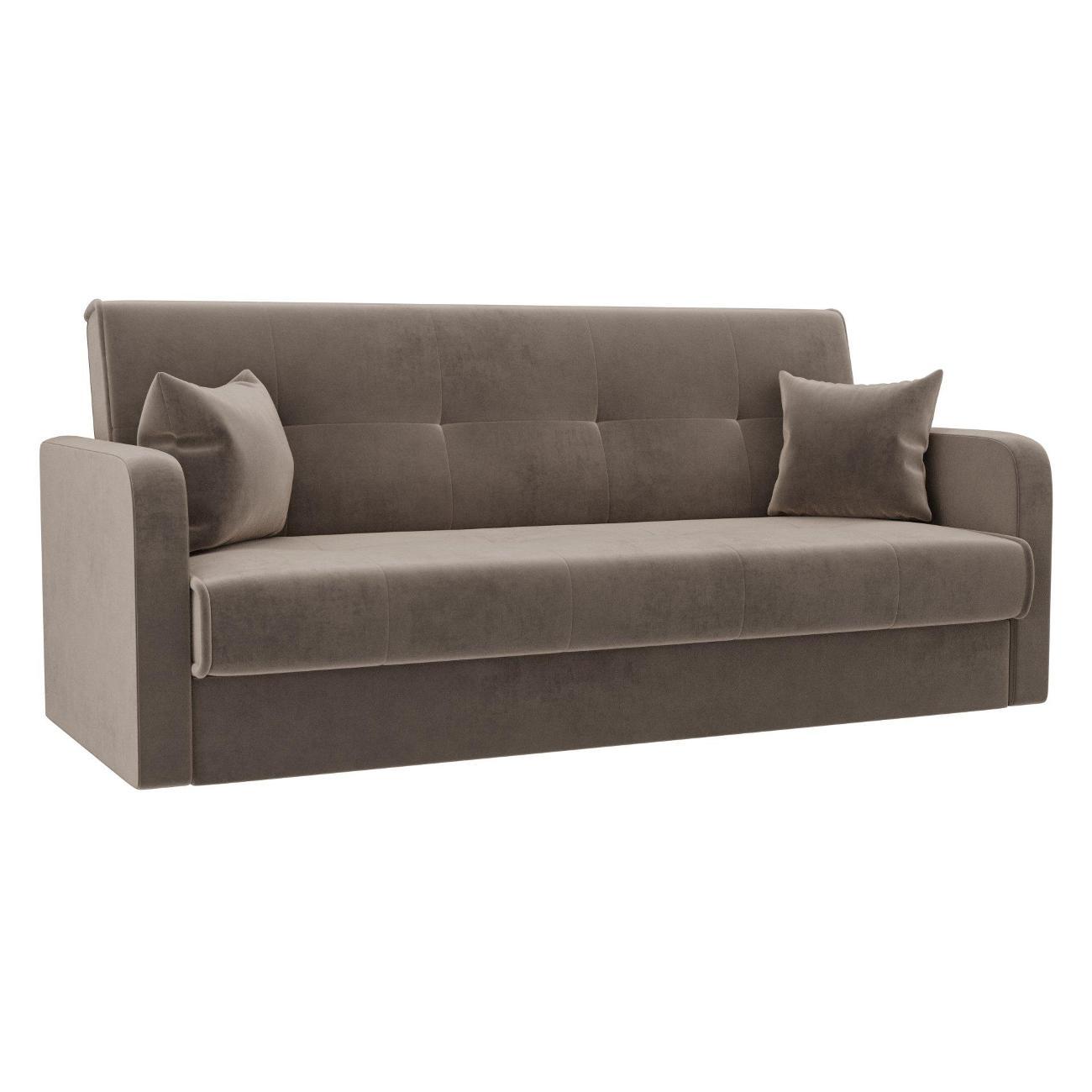 Диван ММ ГРУПП Флок бежевый