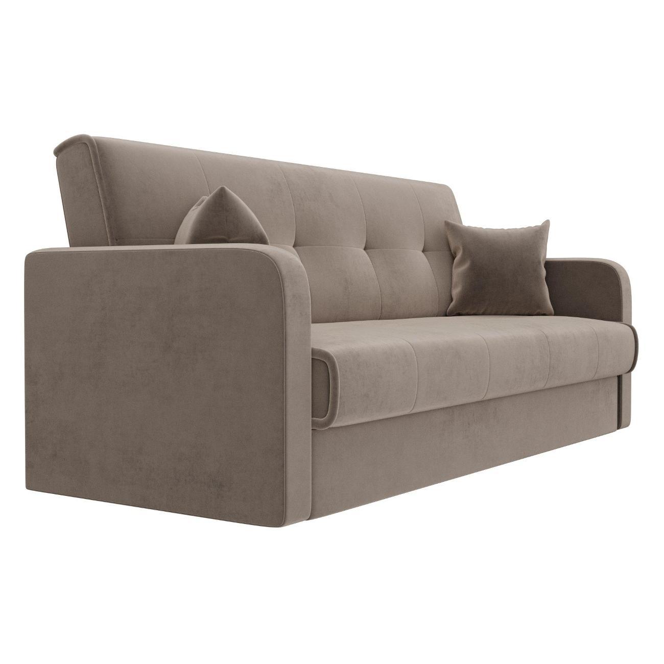 Диван ММ ГРУПП Флок бежевый