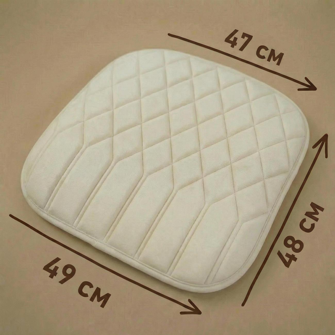 Подушка на стул КАМЕБЕЛЬ V120CRE кремовая