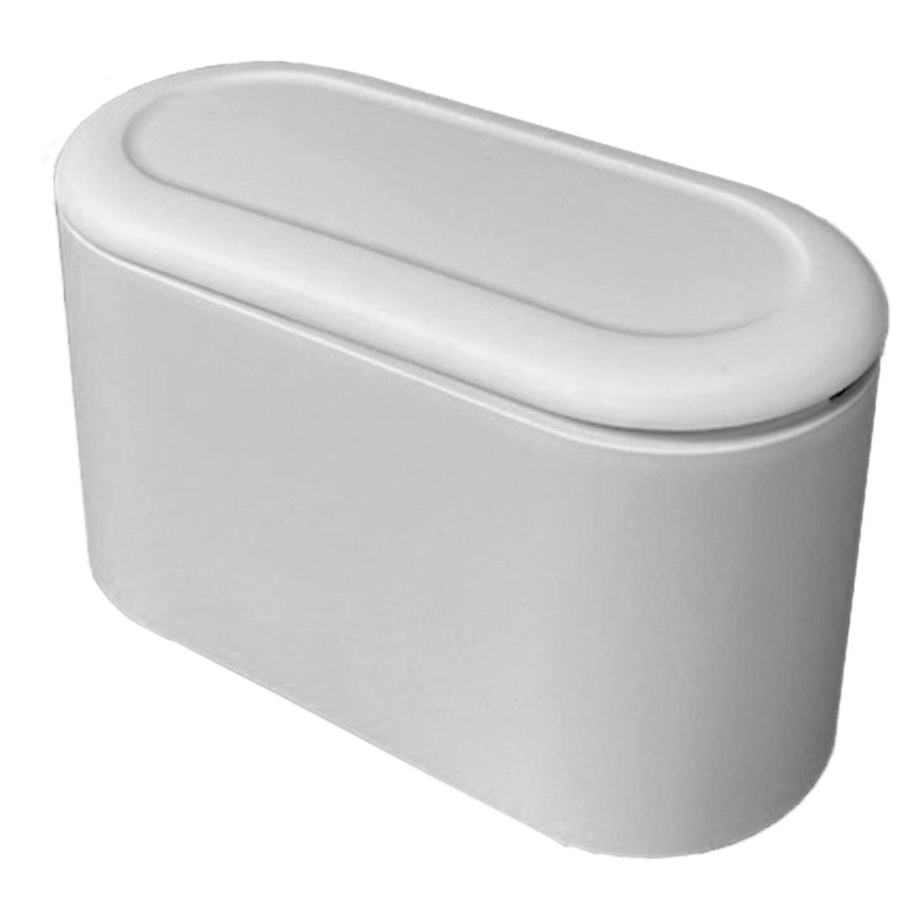 Ведро мусорное BoomHouse 2л микролифт белый