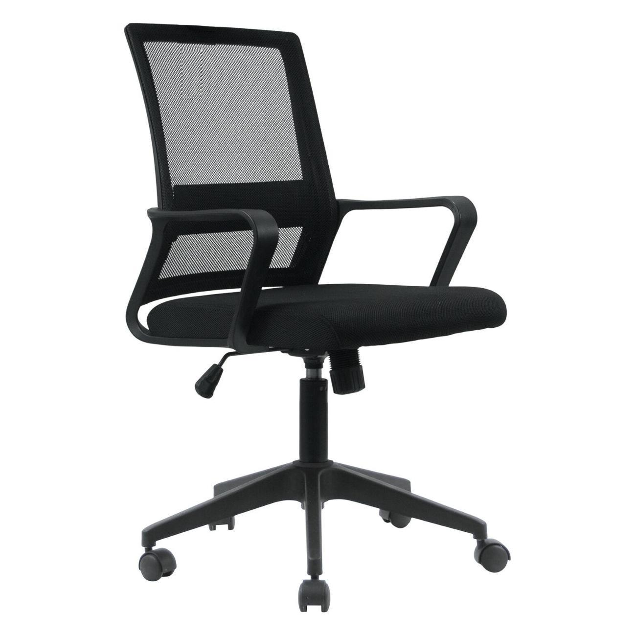 Кресло компьютерное CROMEX Basic CH-698, черное