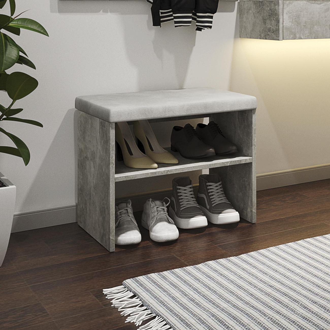 Обувница MFMaster Витто-200 Бетон