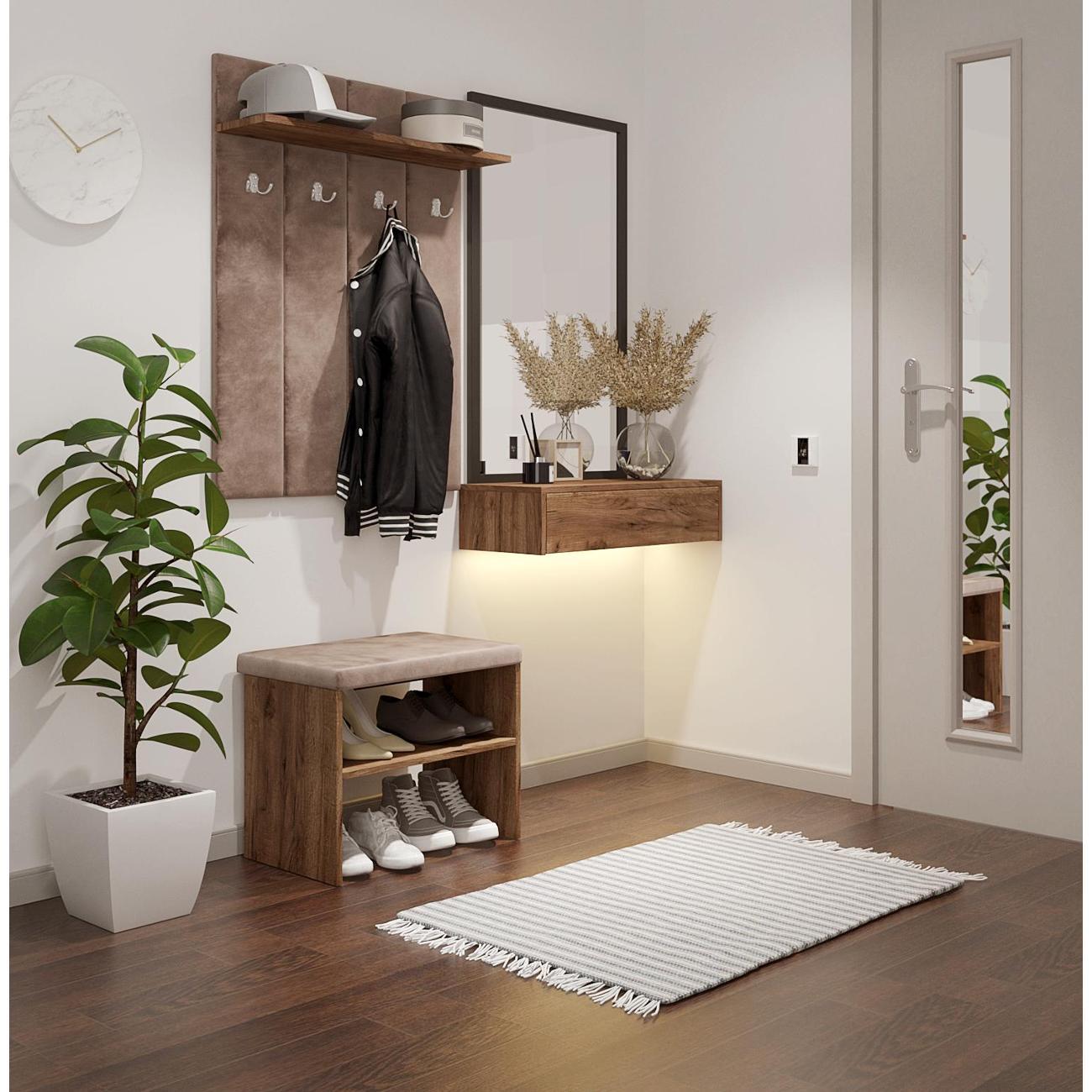 Обувница MFMaster Витто-200 дуб крафт табак