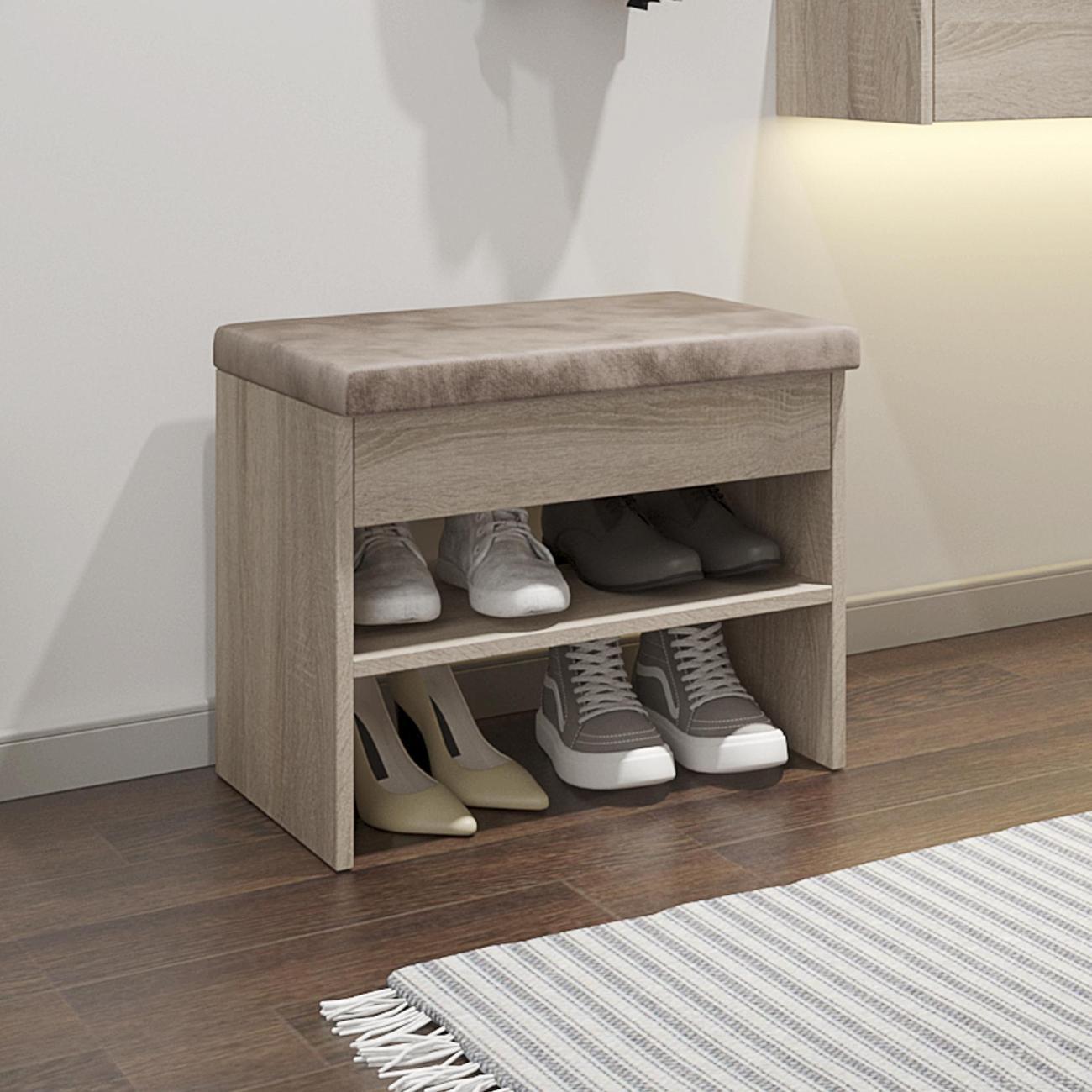 Обувница MFMaster Витто-203 дуб сонома