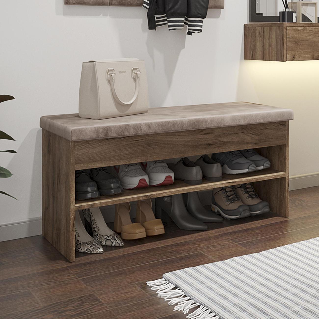 Обувница MFMaster Витто-205 дуб крафт табак