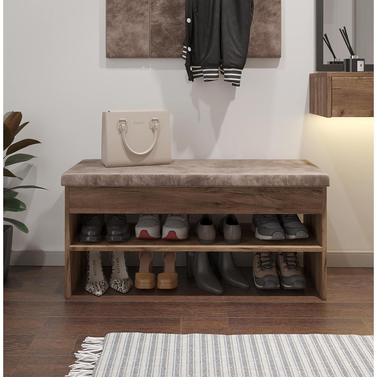 Обувница MFMaster Витто-205 дуб крафт табак