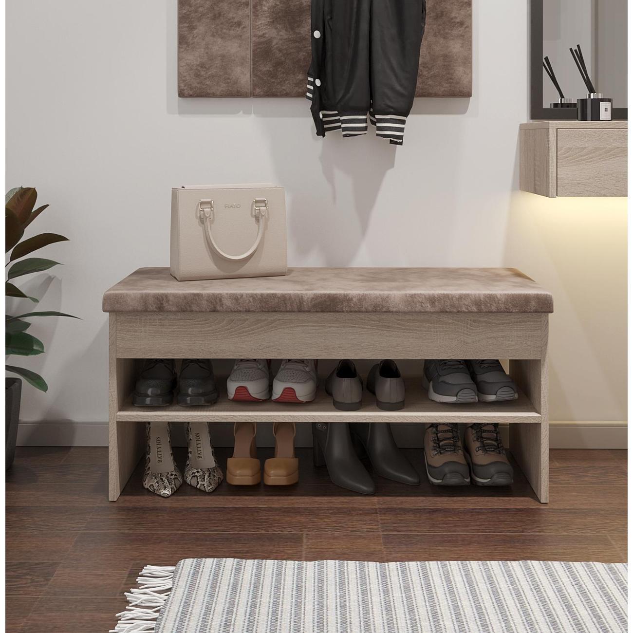 Обувница MFMaster Витто-205 дуб сонома