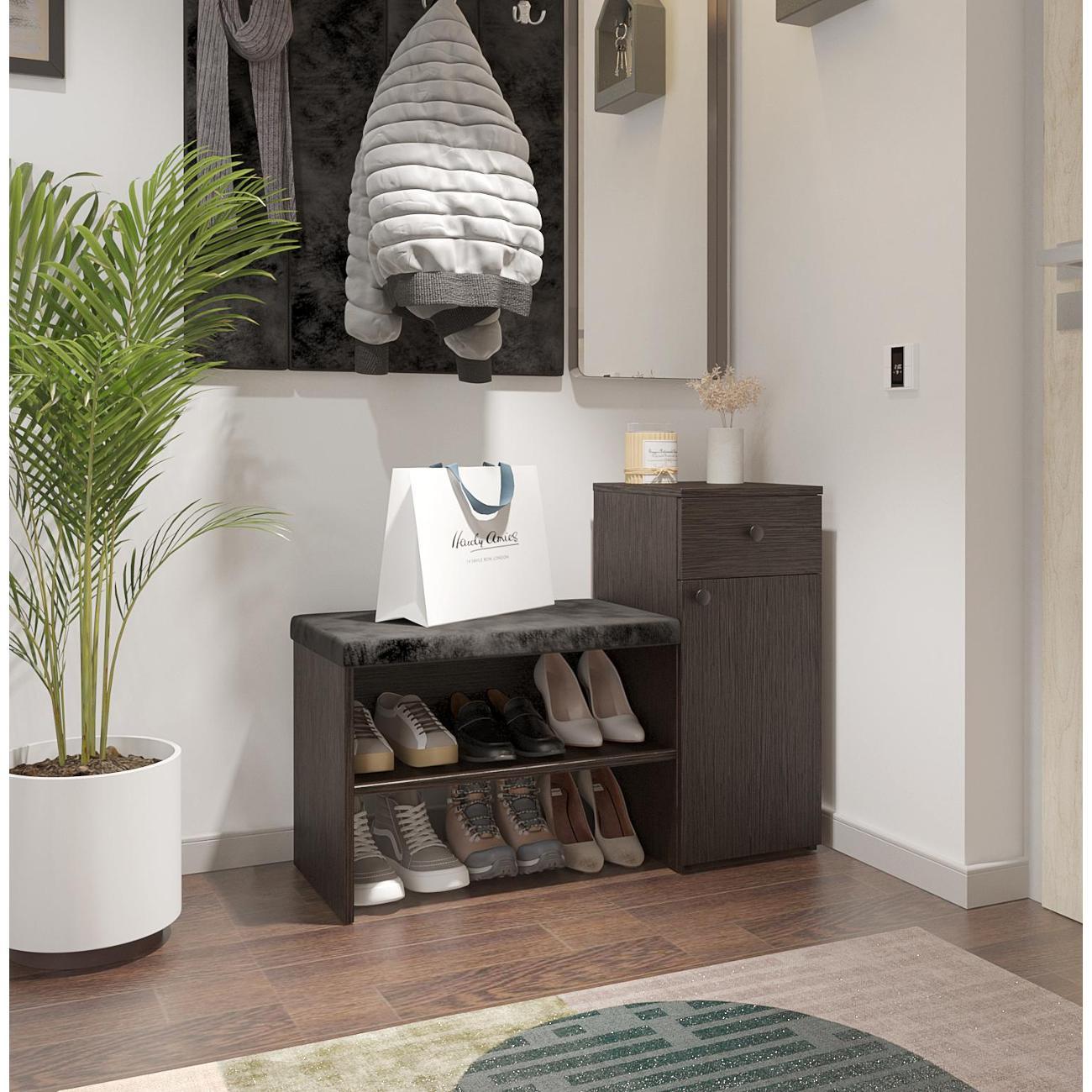 Обувница MFMaster Витто-216 венге