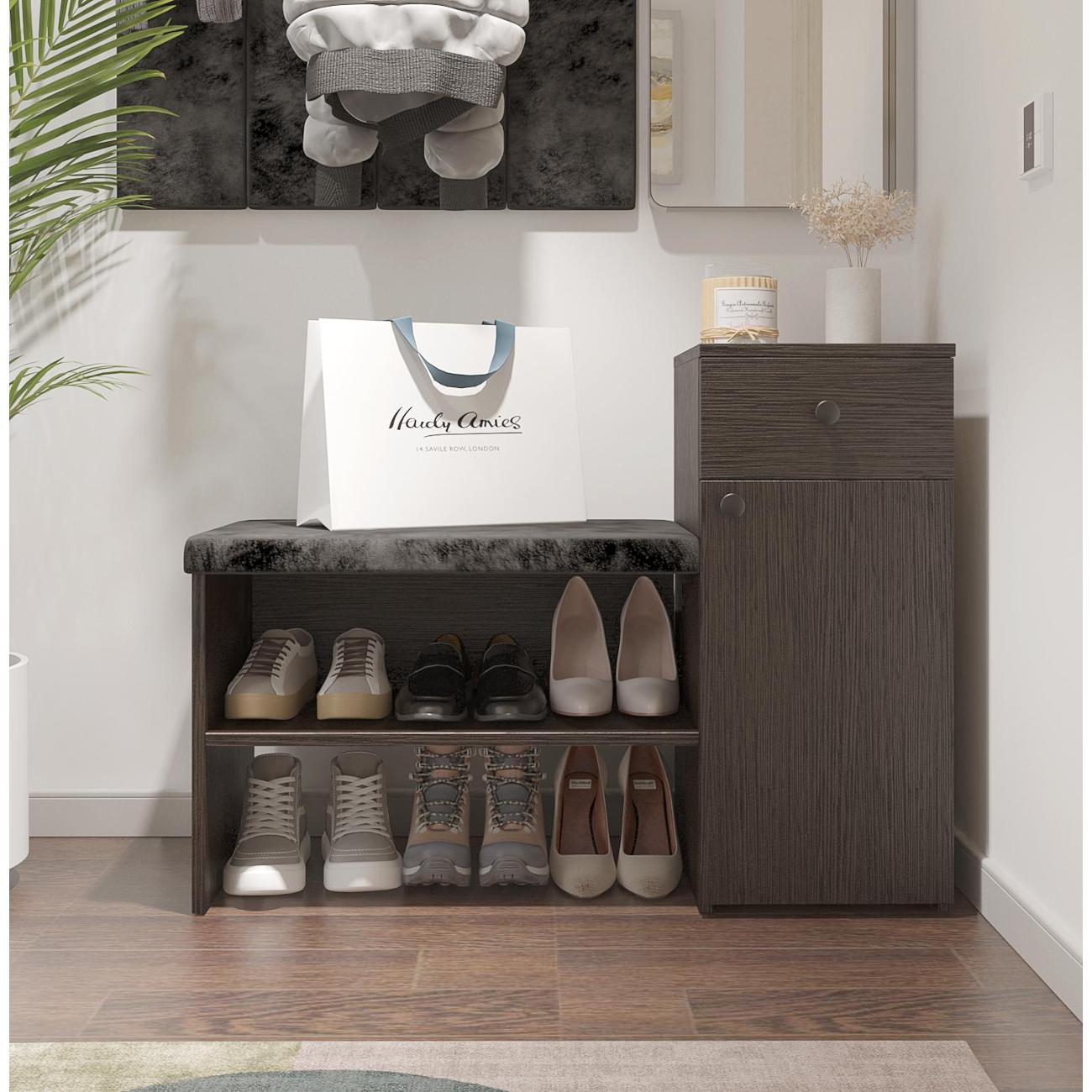 Обувница MFMaster Витто-216 венге