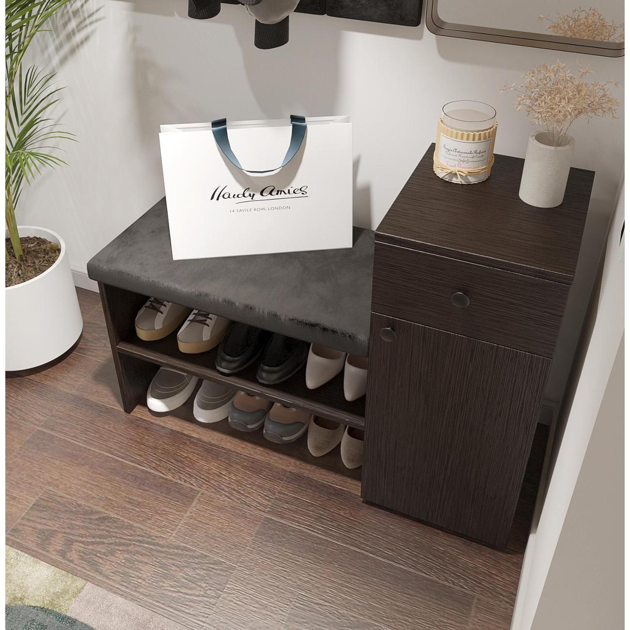 Обувница MFMaster Витто-216 венге