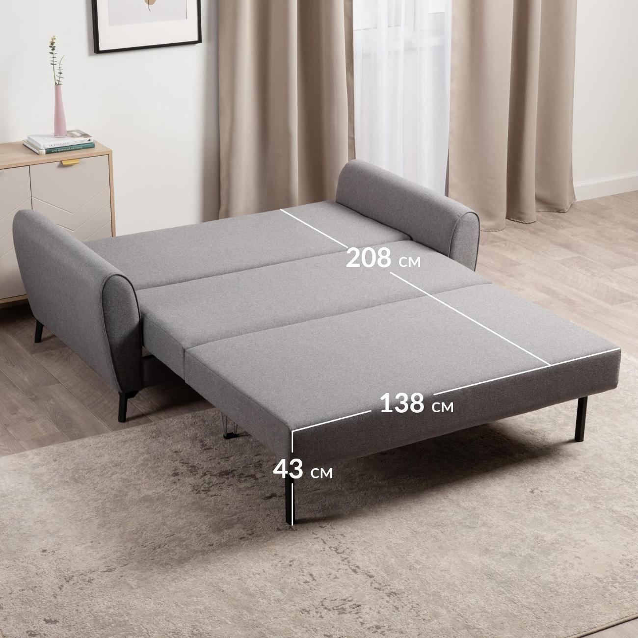 Диван Logium Лион Арт. ТД 763 Nice Grey