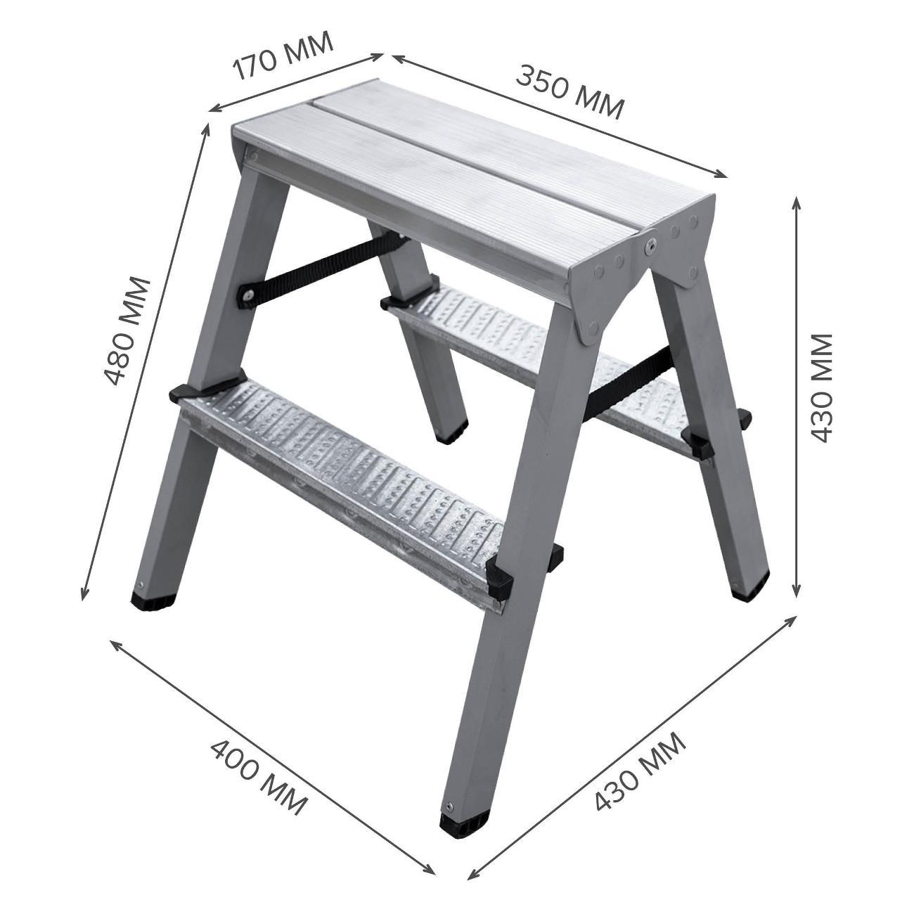 Стремянка Новая Высота 1160202