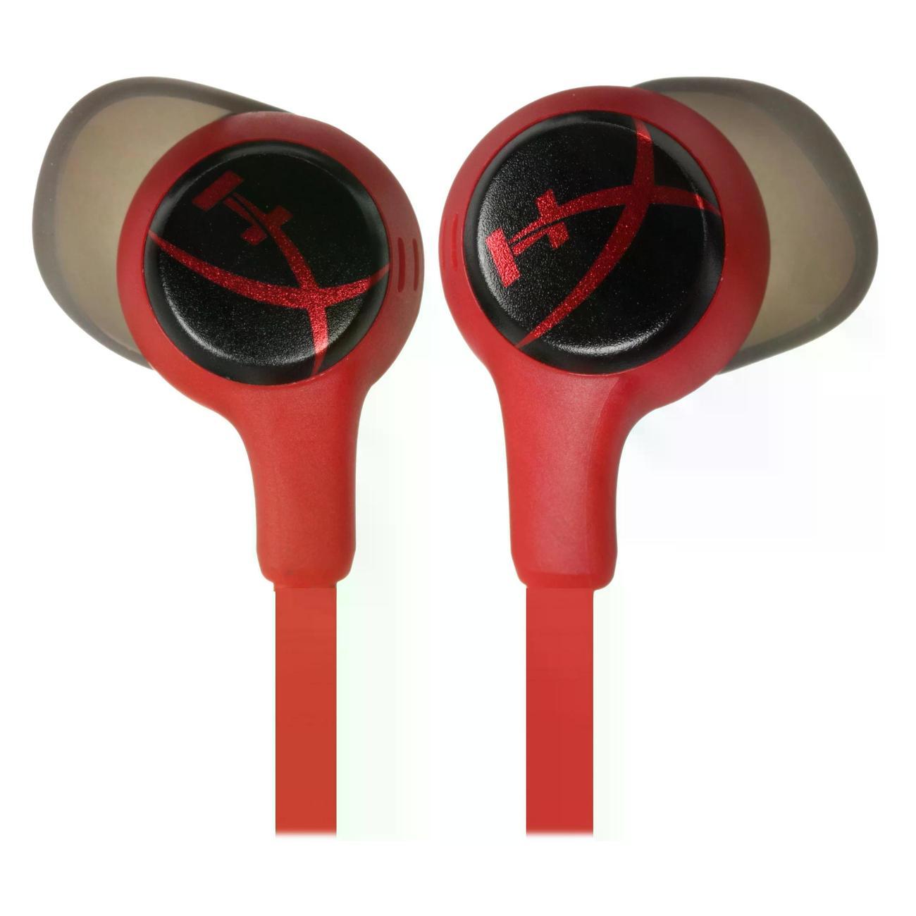 Наушники проводные HyperX Cloud Earbuds 2 красный фото