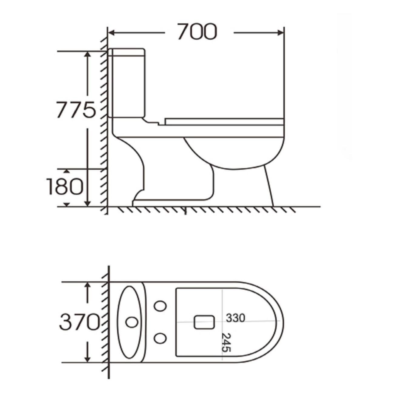 Унитаз IBERICA BLANCA IB.ARD.121