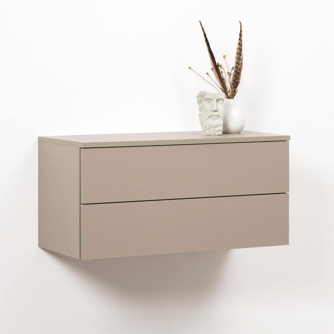 Тумба Logium Интерия 16.248, Глиняный серый