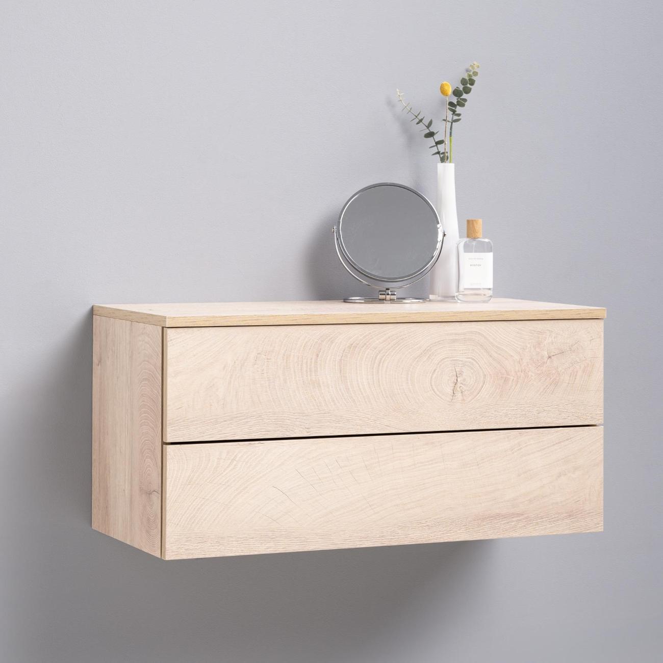 Тумба Logium Интерия 16.248, Дуб эндгрейн элег.