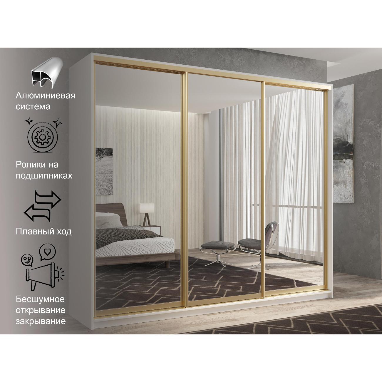 Шкаф-купе White&Black #1-21-45-35-25