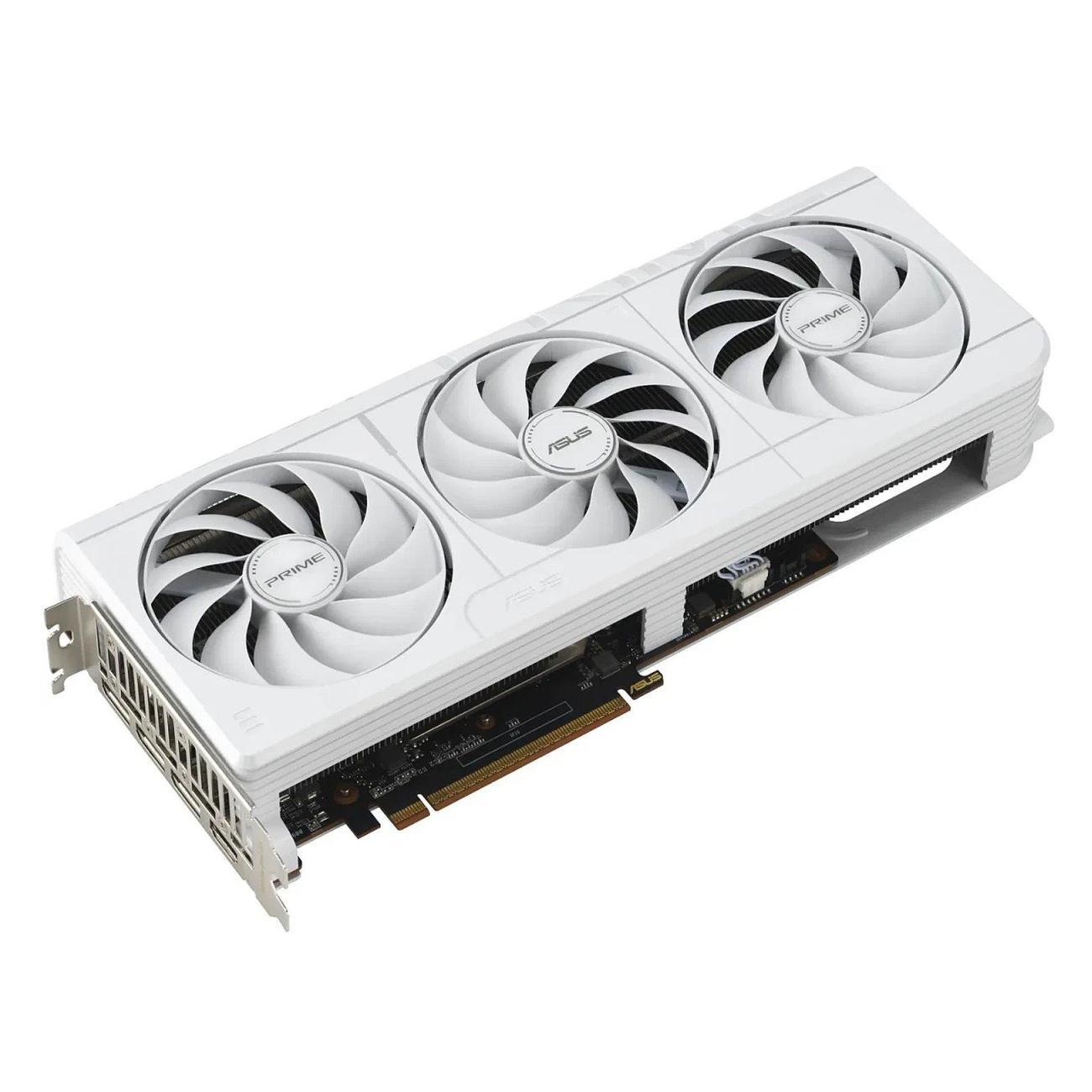 Видеокарта ASUS RX 9070 XT PRIME WHITE OC 16GB