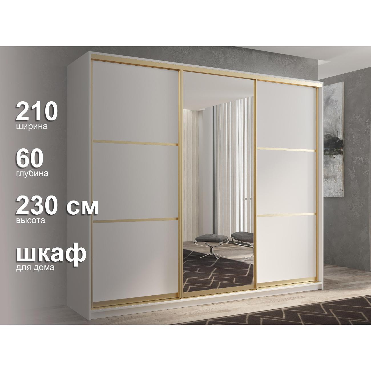 Шкаф-купе White&Black #2-21-60-35-25