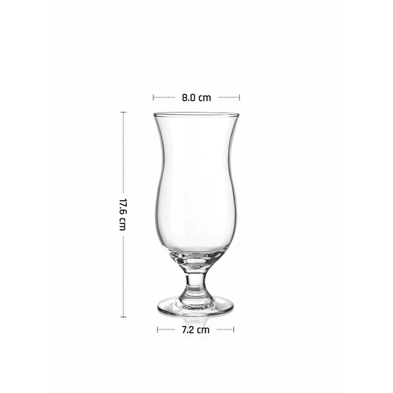 Набор бокалов MGline для коктейля, смузи и пива объем 410 мл, 6 шт.