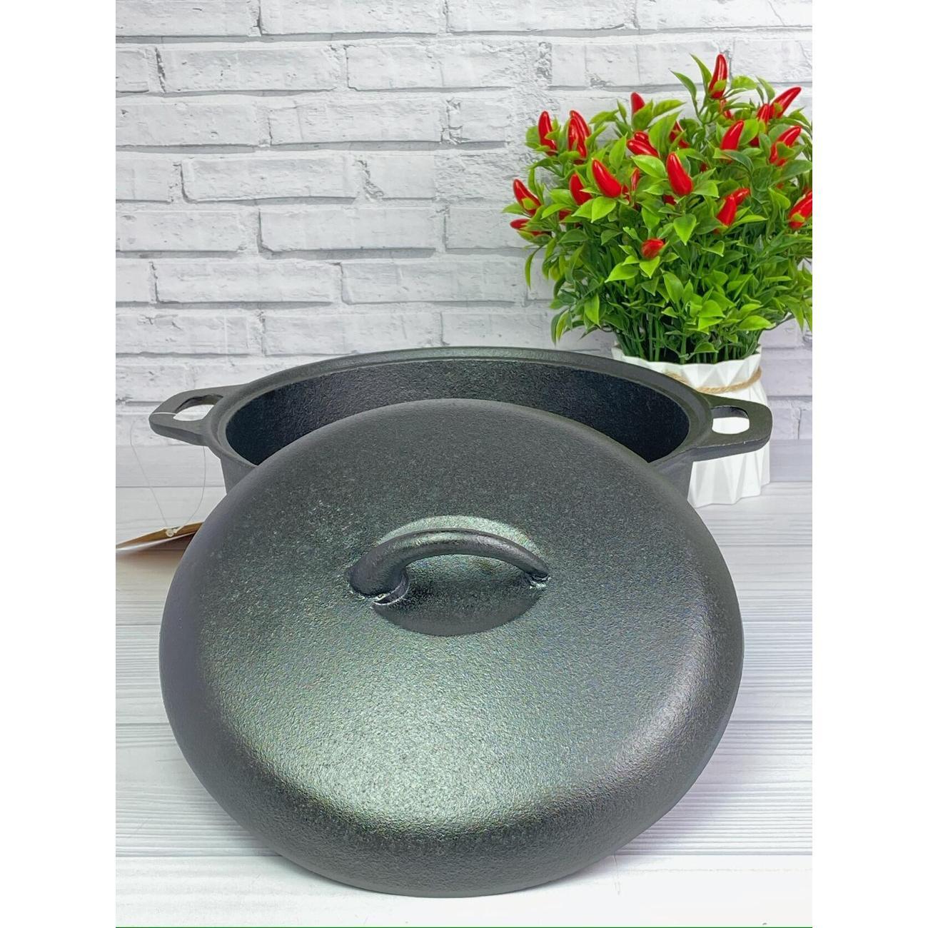 Казан для плиты Мерали чугунный литой, 3 л