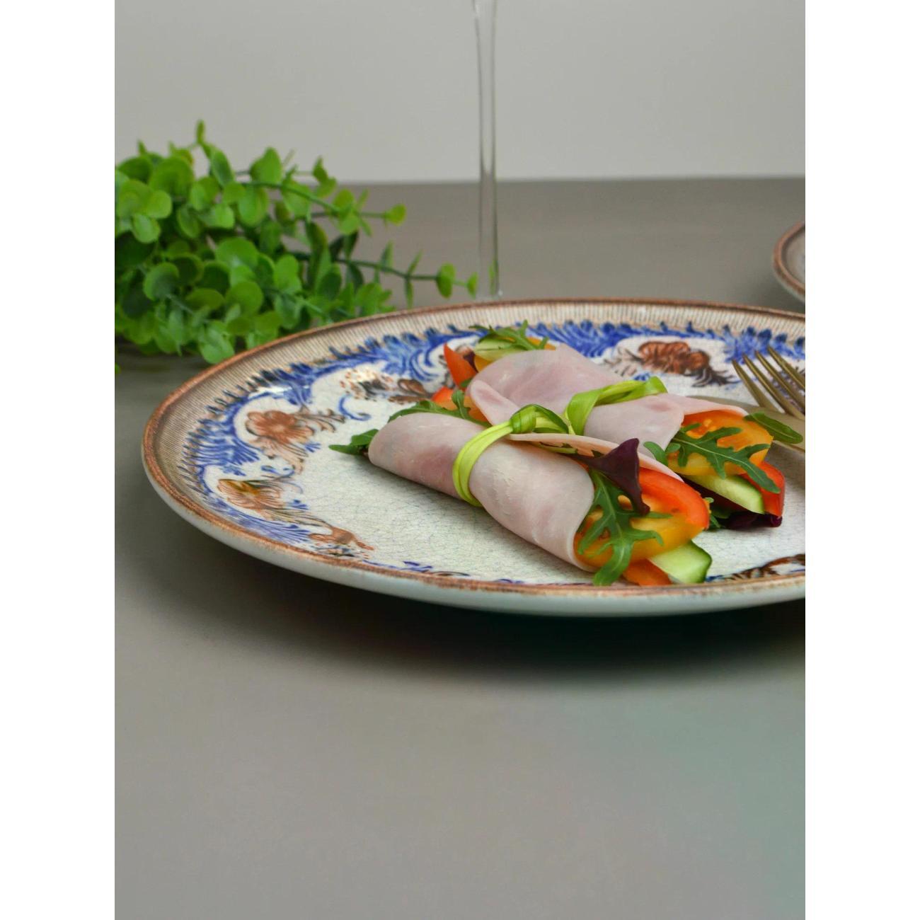 Тарелка BONNA Retro Floral 27 см, 2 шт.